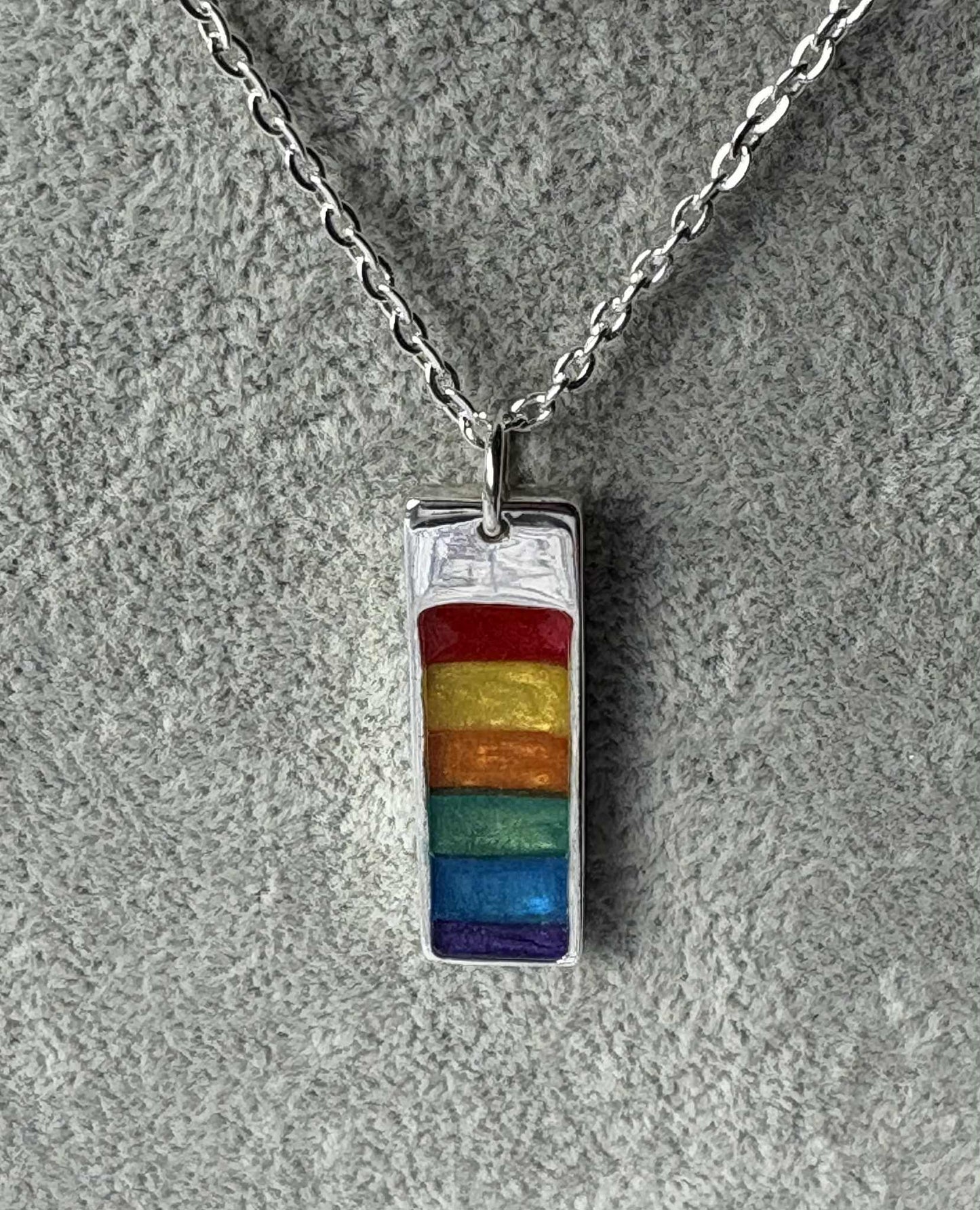 Mens Oblong Pendant