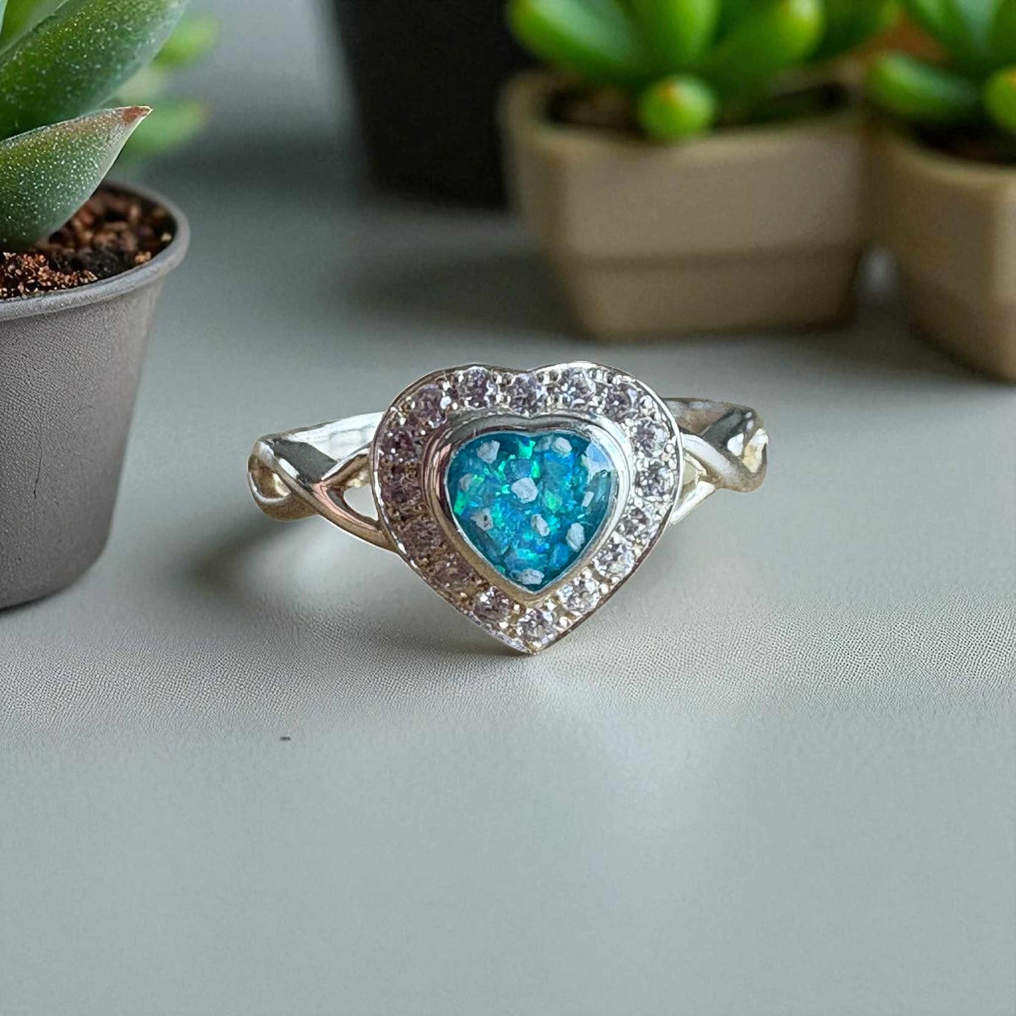 Infinity Heart Ring