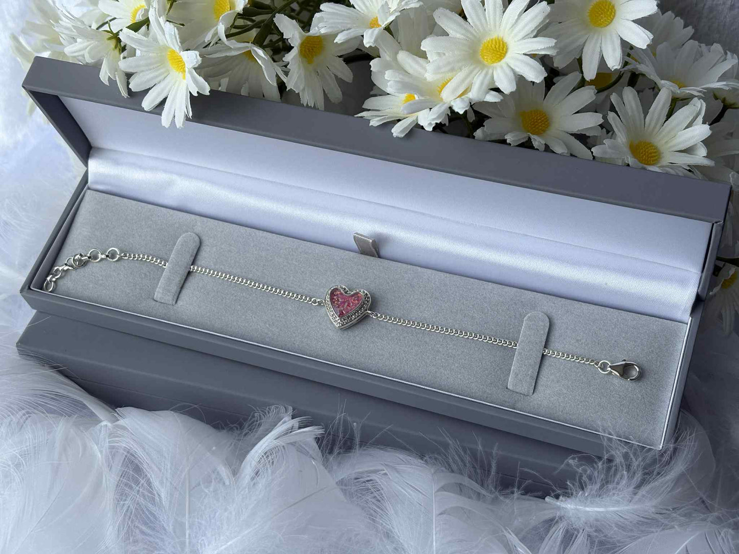 Sparkling Heart Bracelet