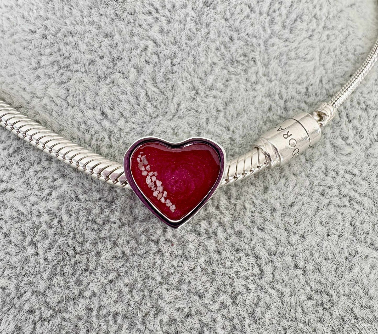 Pure Heart Stainless Steel Charm