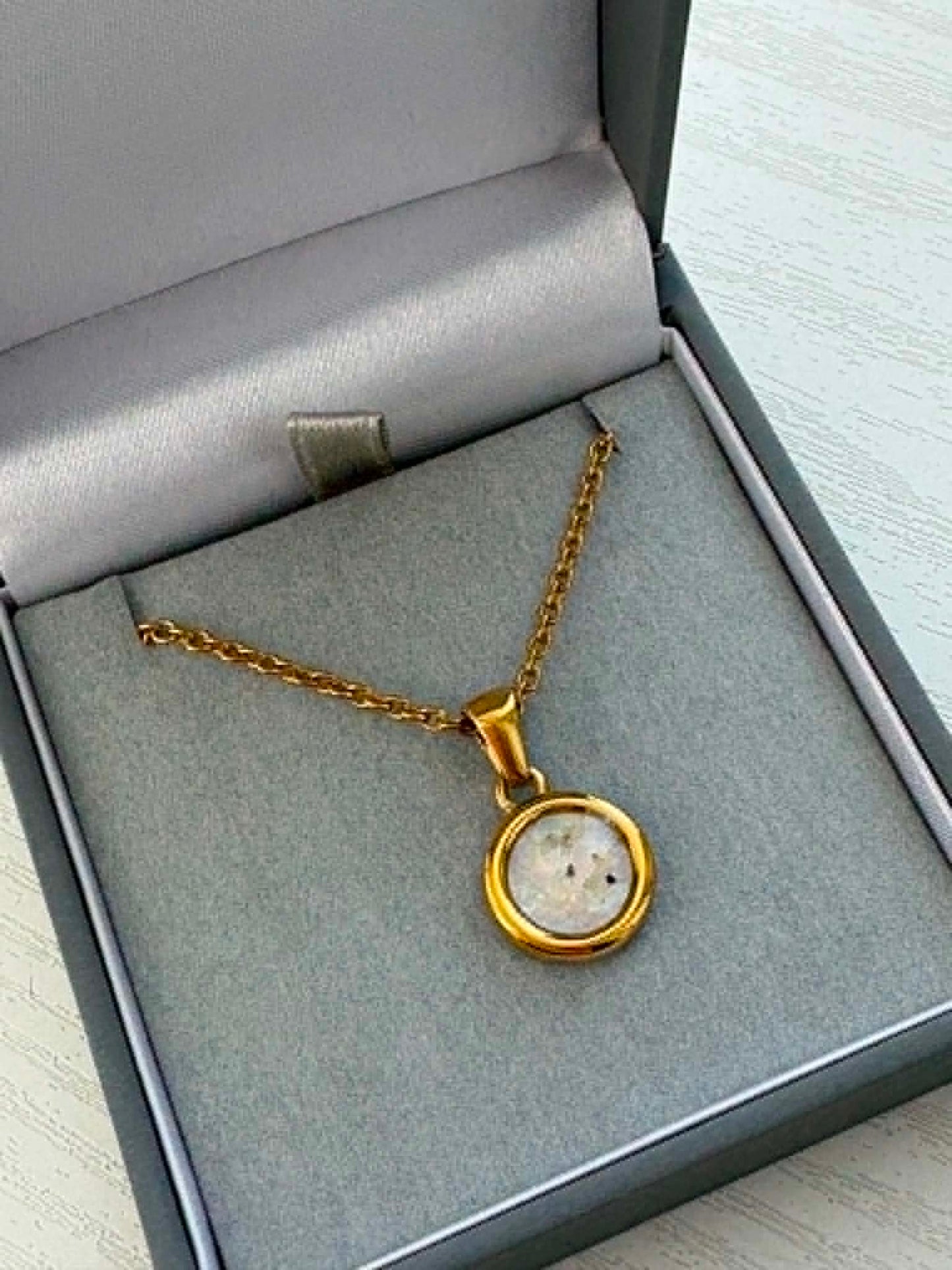 Forever Circle Pendant 18ct Rose Gold PVD