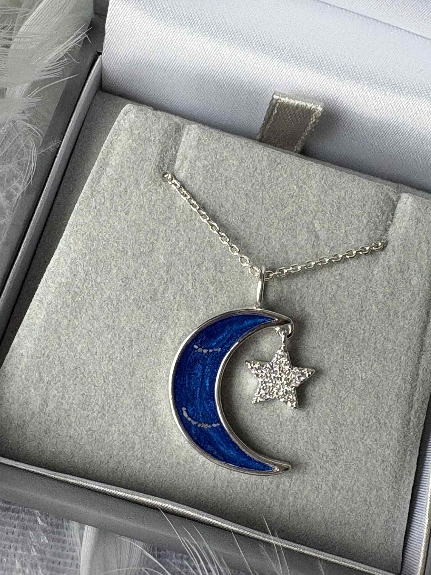 Moon & Star Pendant