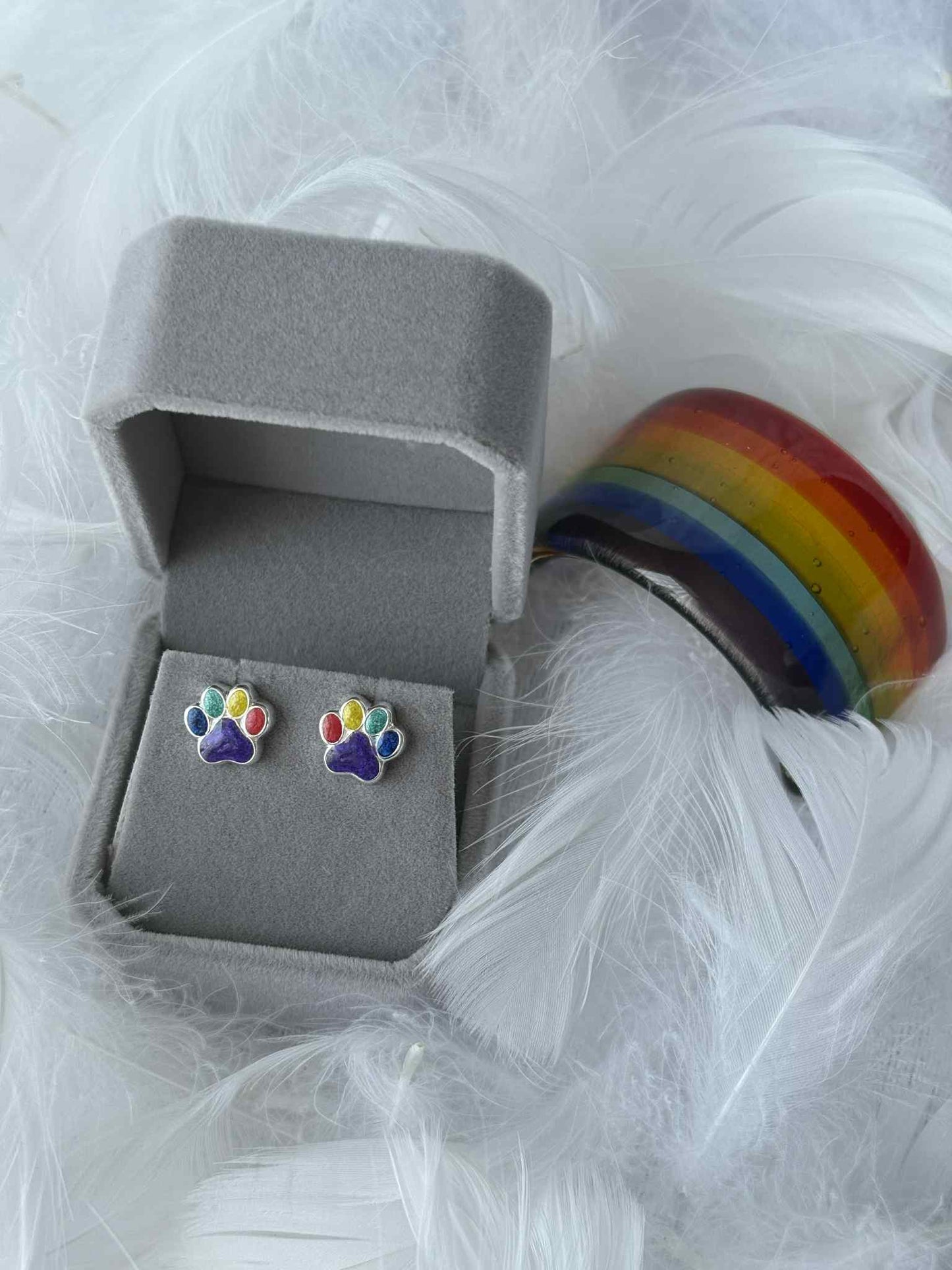 Pawprints Earrings
