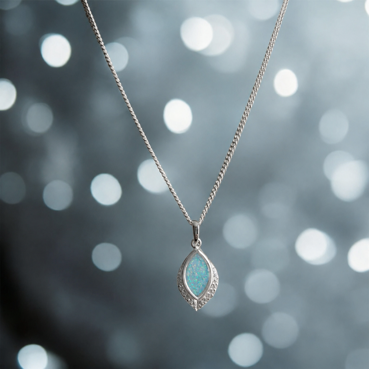 Marquise Whisper Pendant