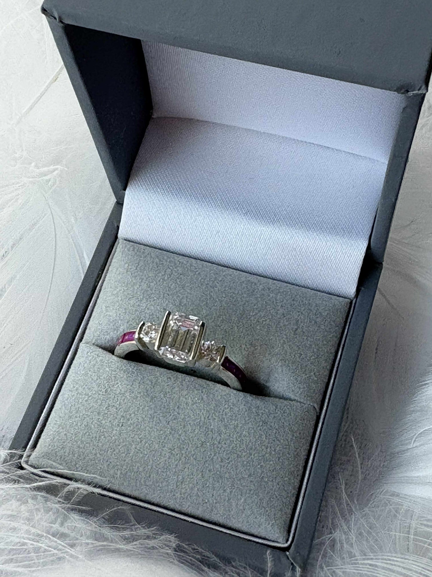 Emerald Cut Grace Ring