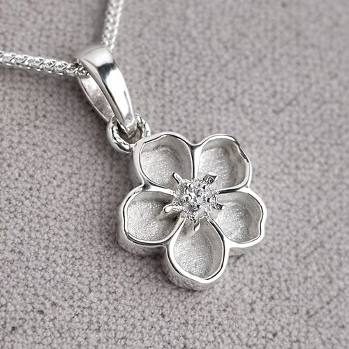 Forget Me Not Sparkling Pendant