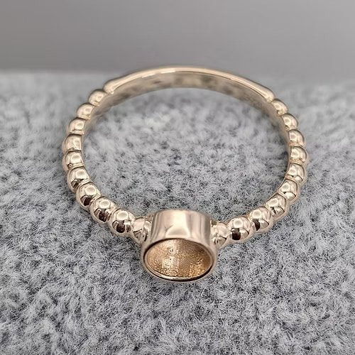 9ct Gold Bobble Ring