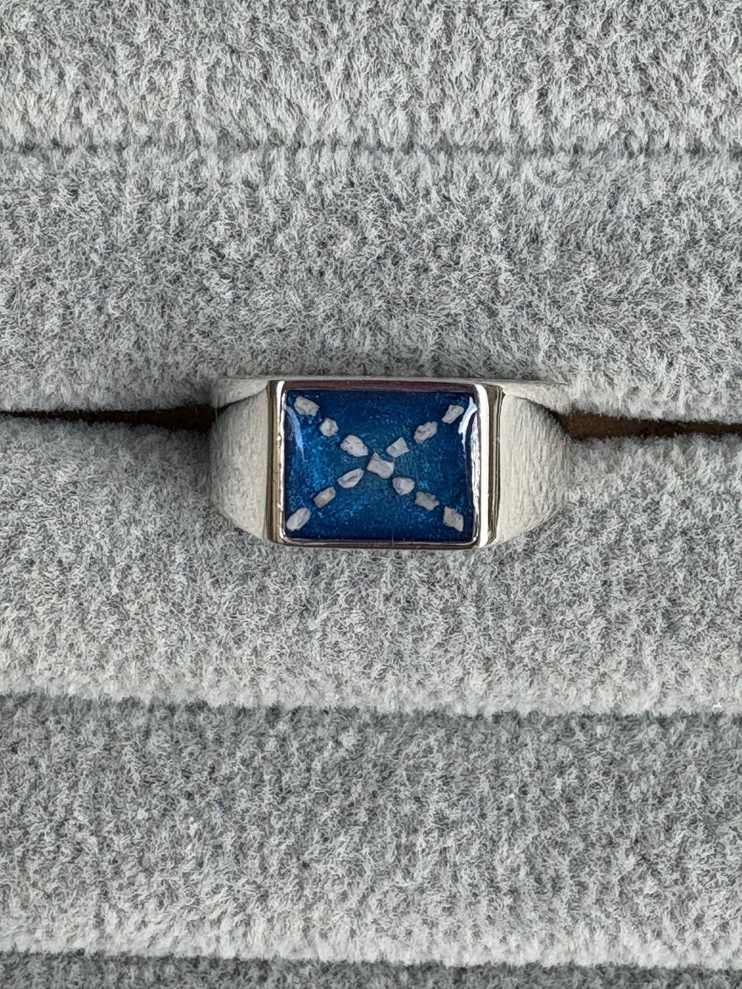 Mens Heritage Saltire Ring