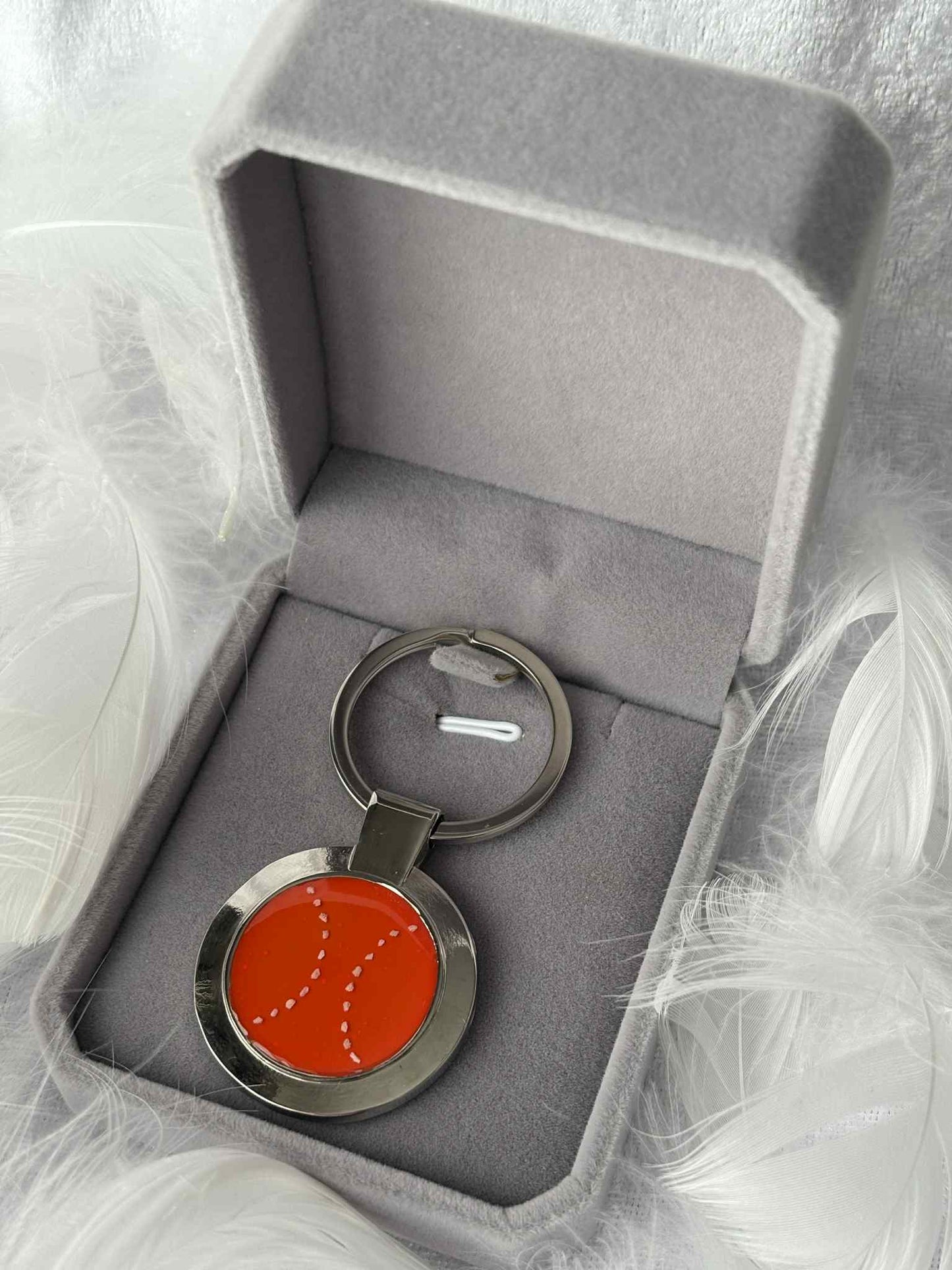 The Dogs Ball Keyring