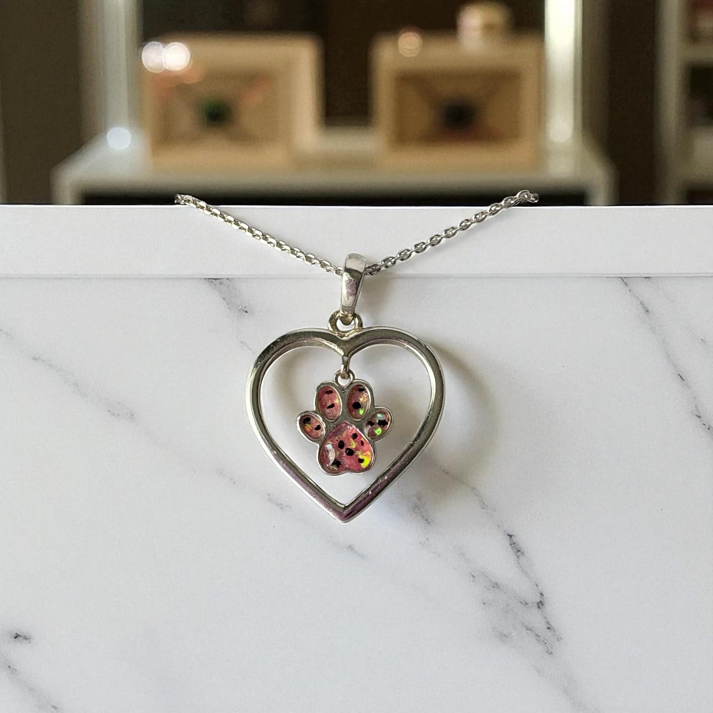 Dangling Paw Pendant