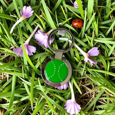The Dogs Ball Keyring