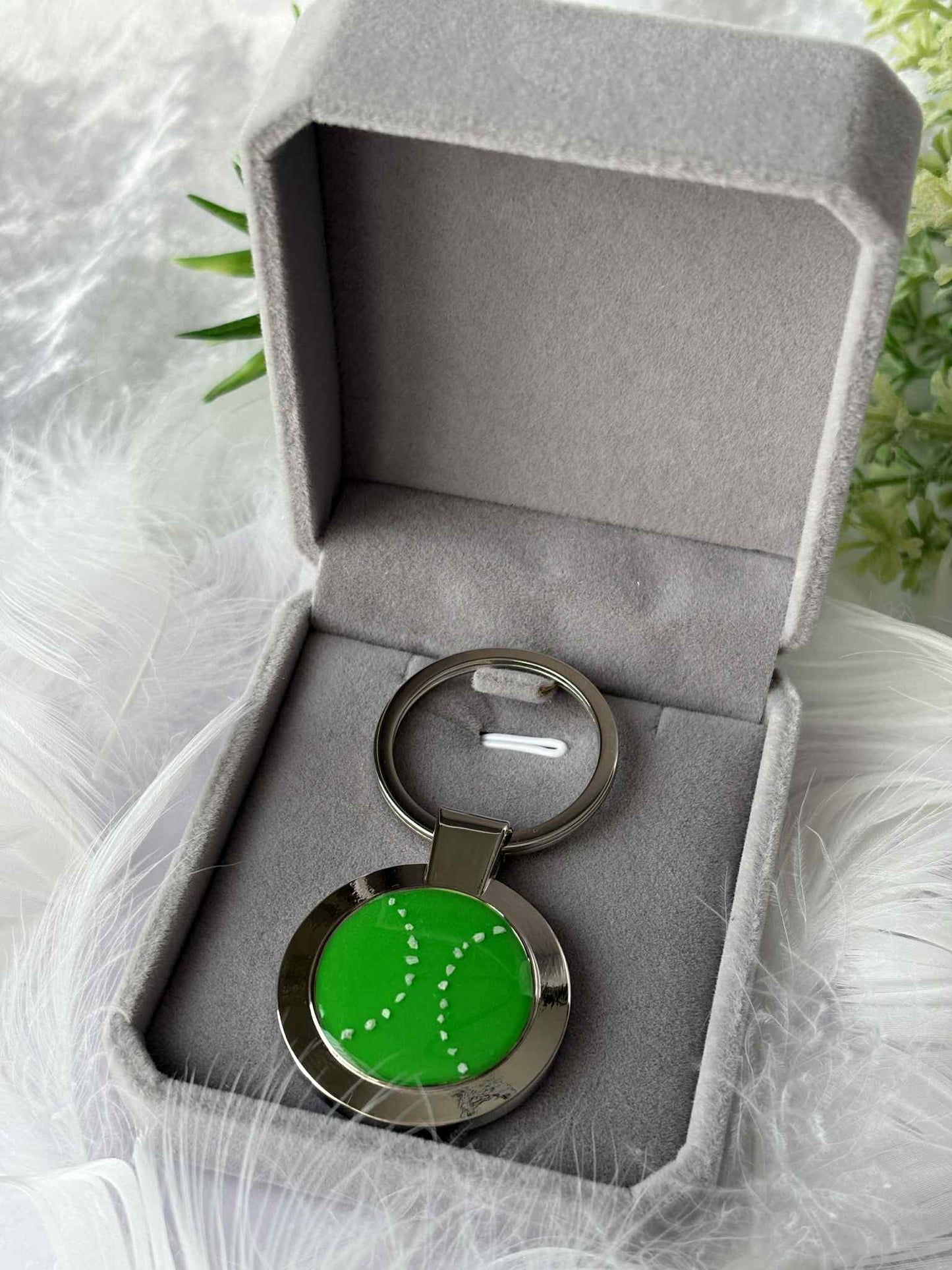 The Dogs Ball Keyring