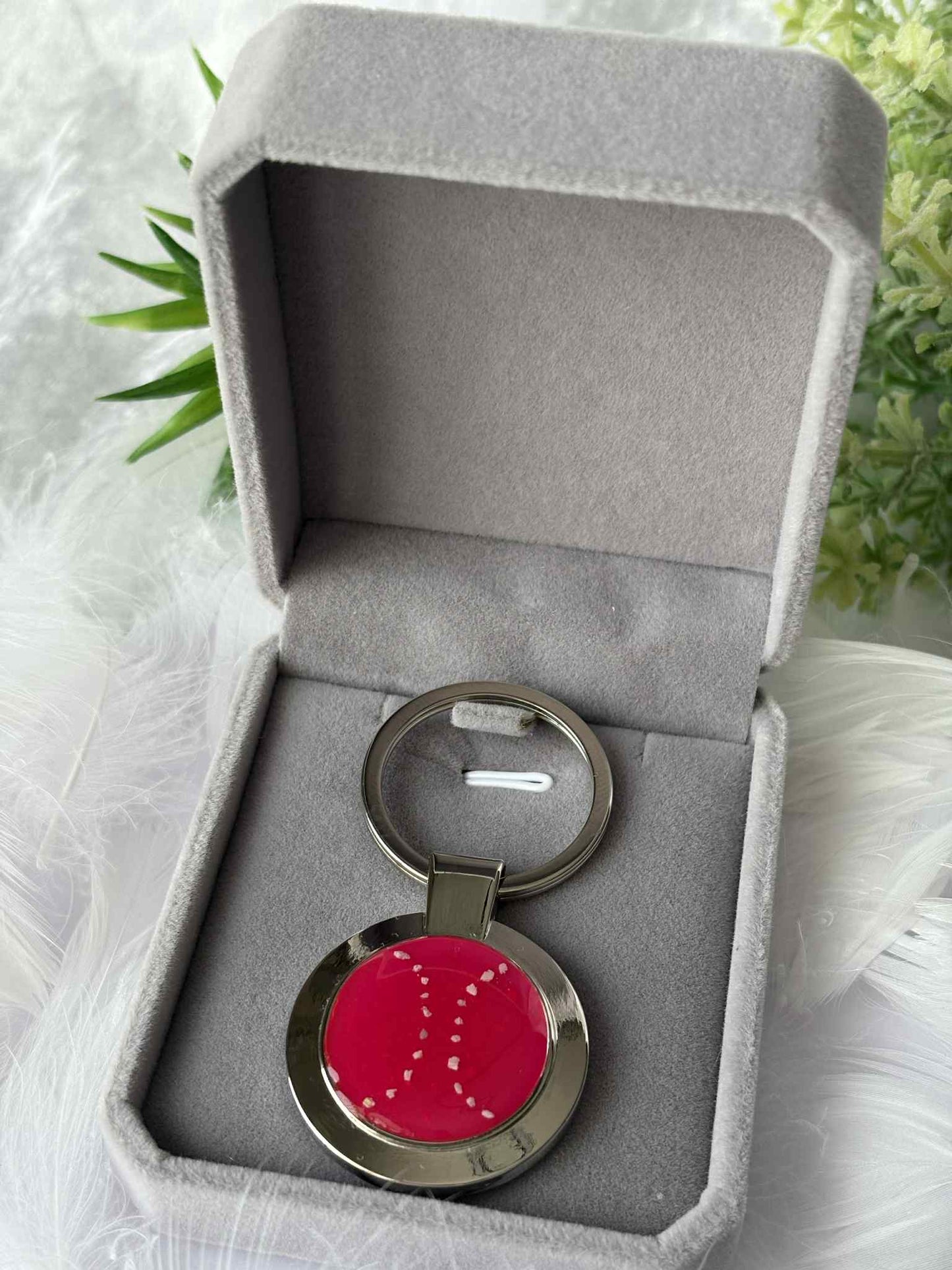 The Dogs Ball Keyring