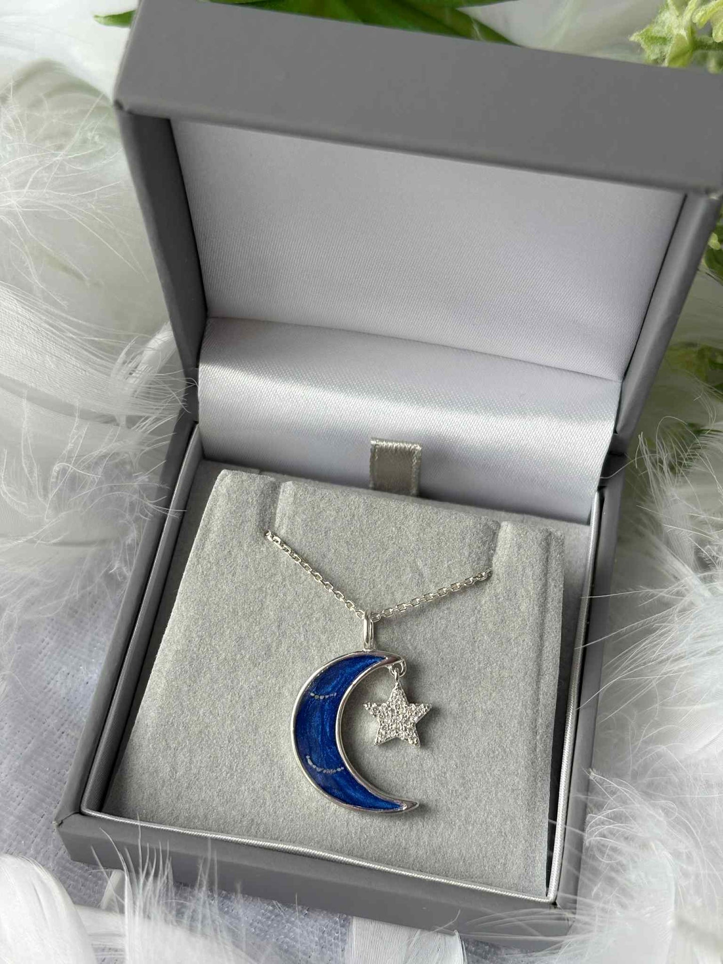 Moon & Star Pendant