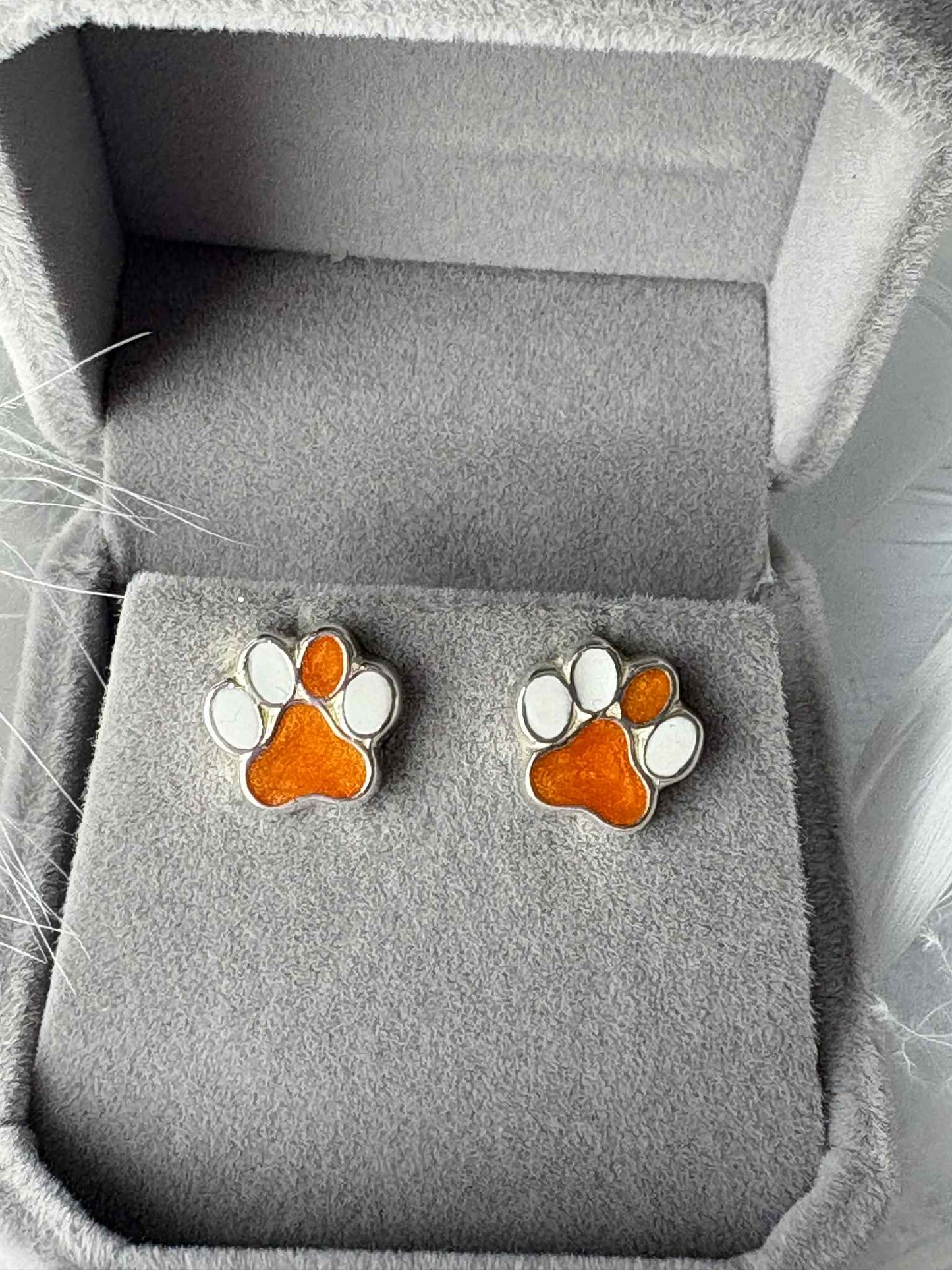 Pawprints Earrings