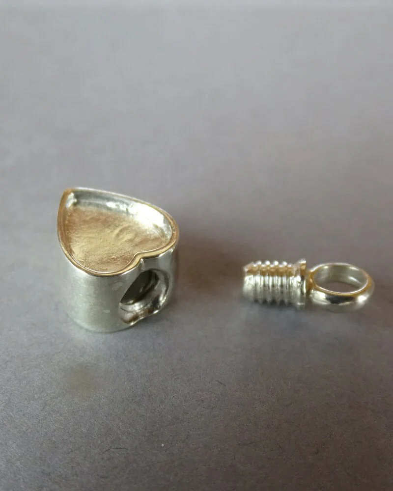 Self-fill Ashes Heart Pendant