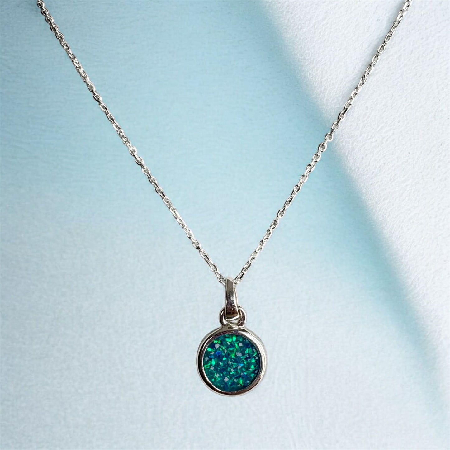 Forever Circle Silver Pendant