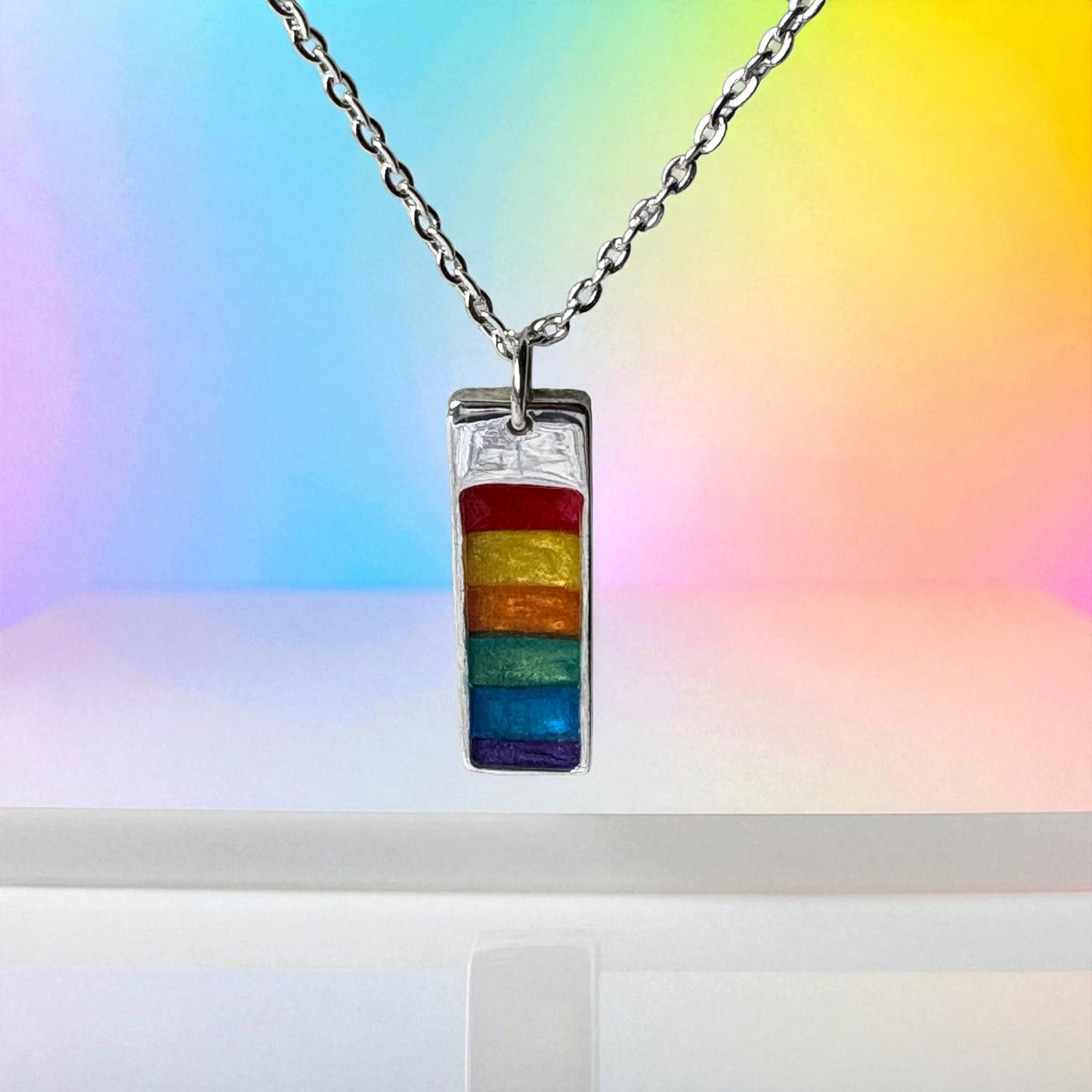 Mens Oblong Pendant