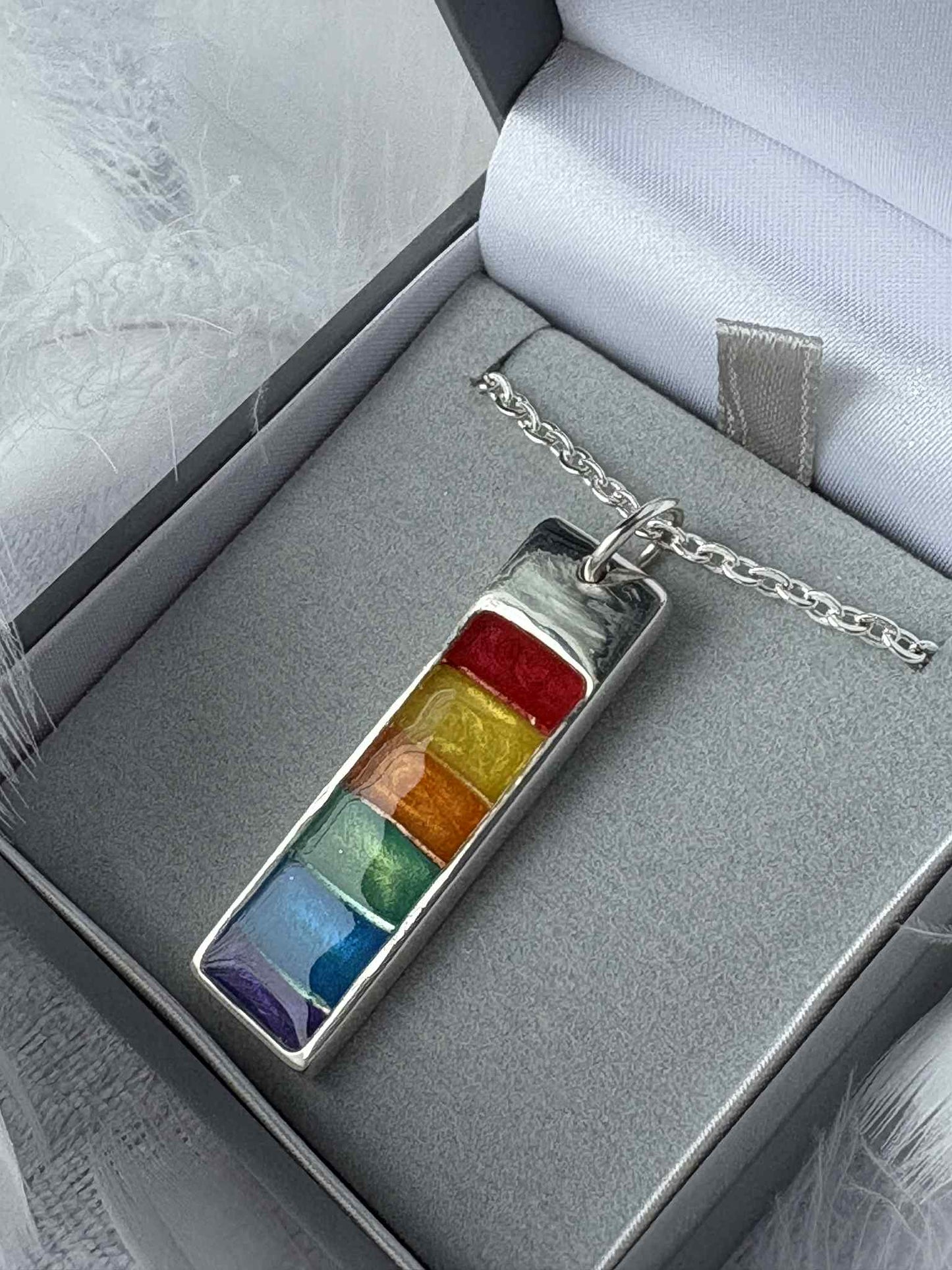 Mens Oblong Pendant