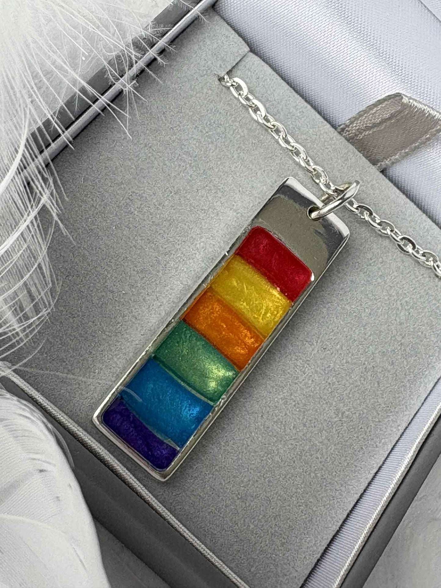 Mens Oblong Pendant