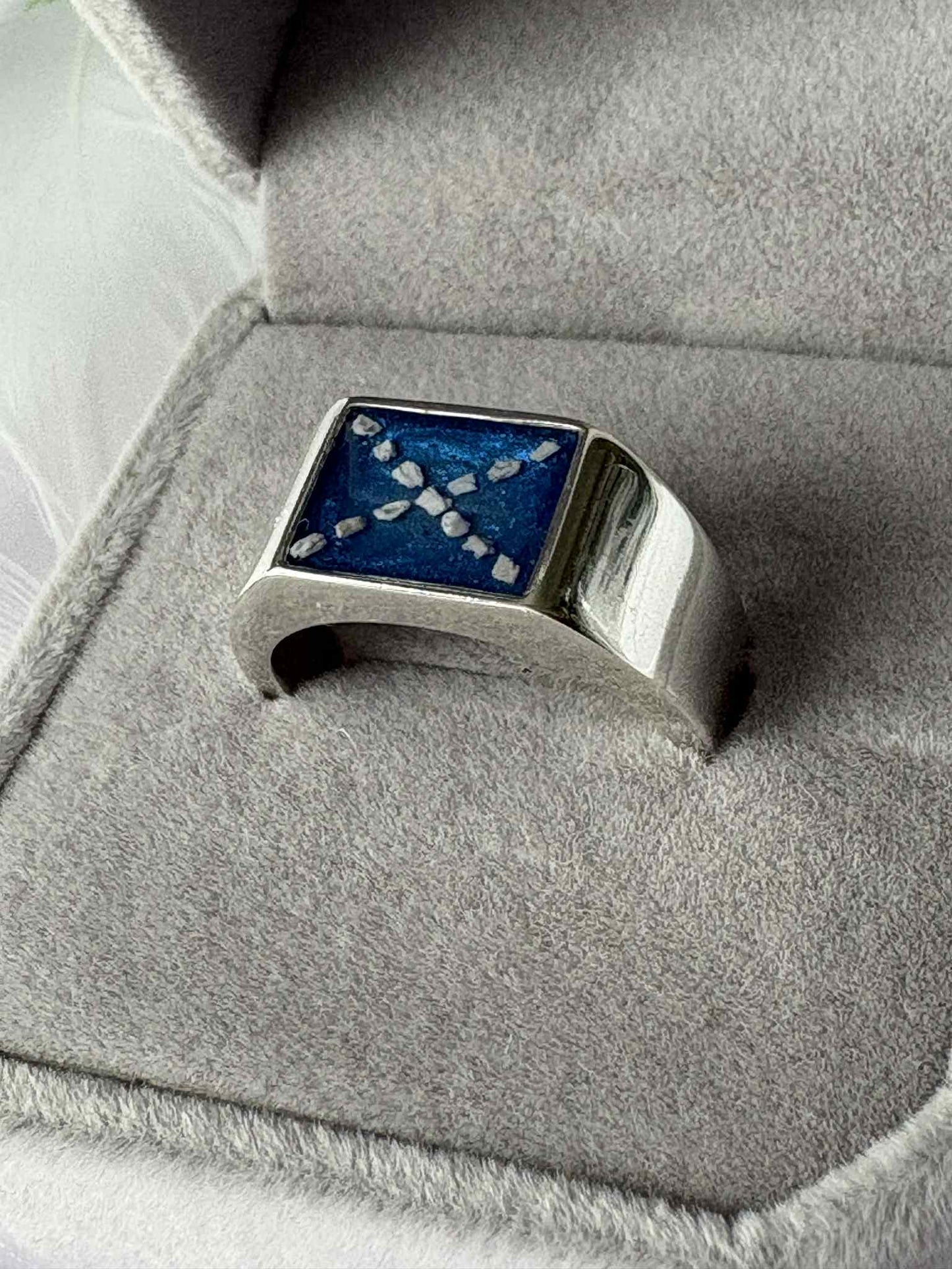 Mens Heritage Saltire Ring