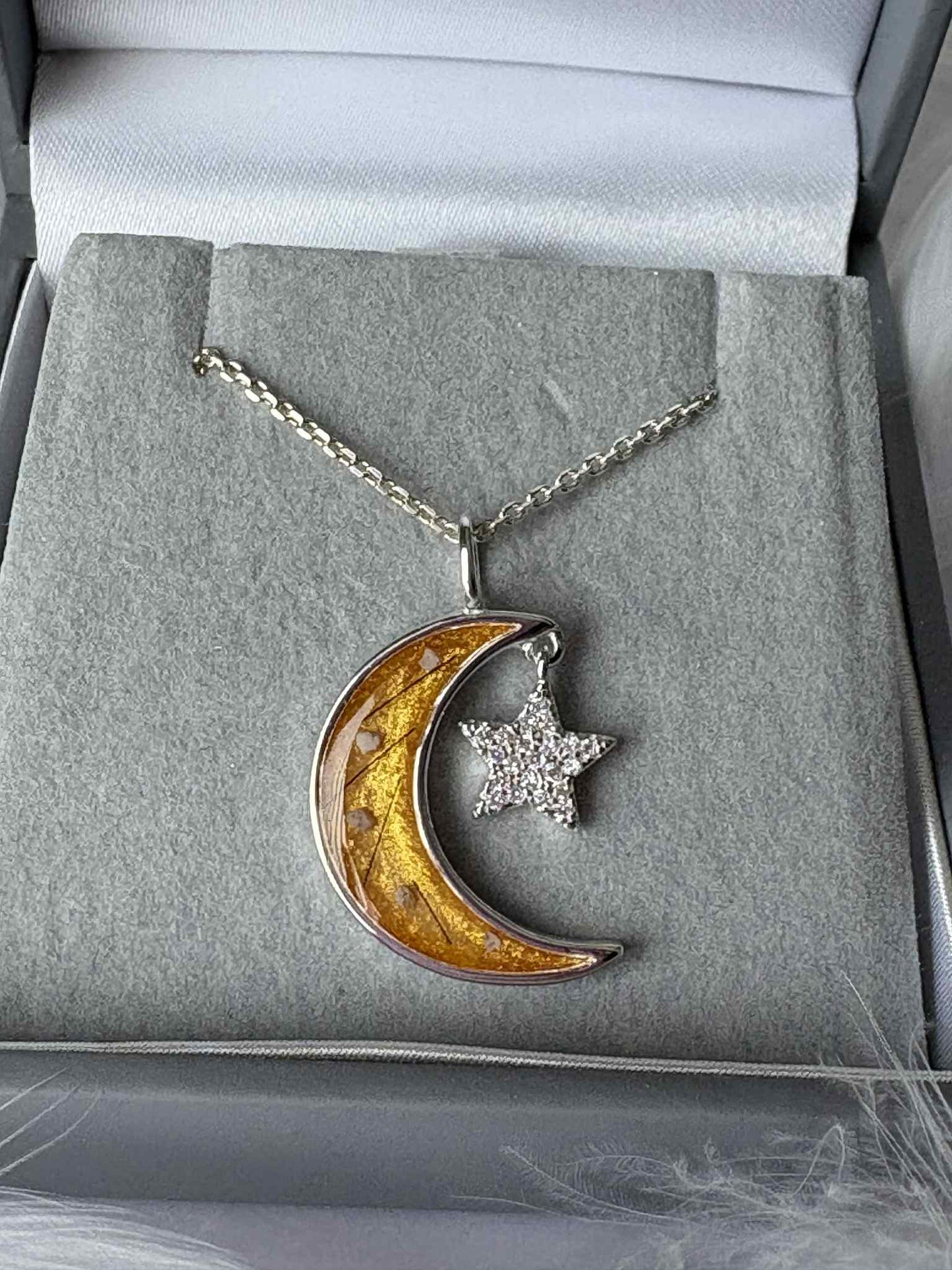 Moon & Star Pendant