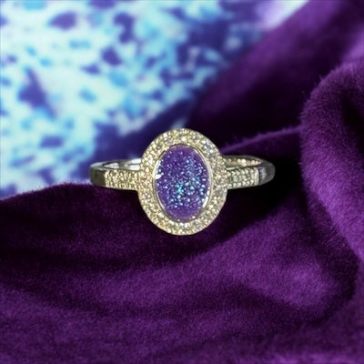 Oval CZ Maria Ring