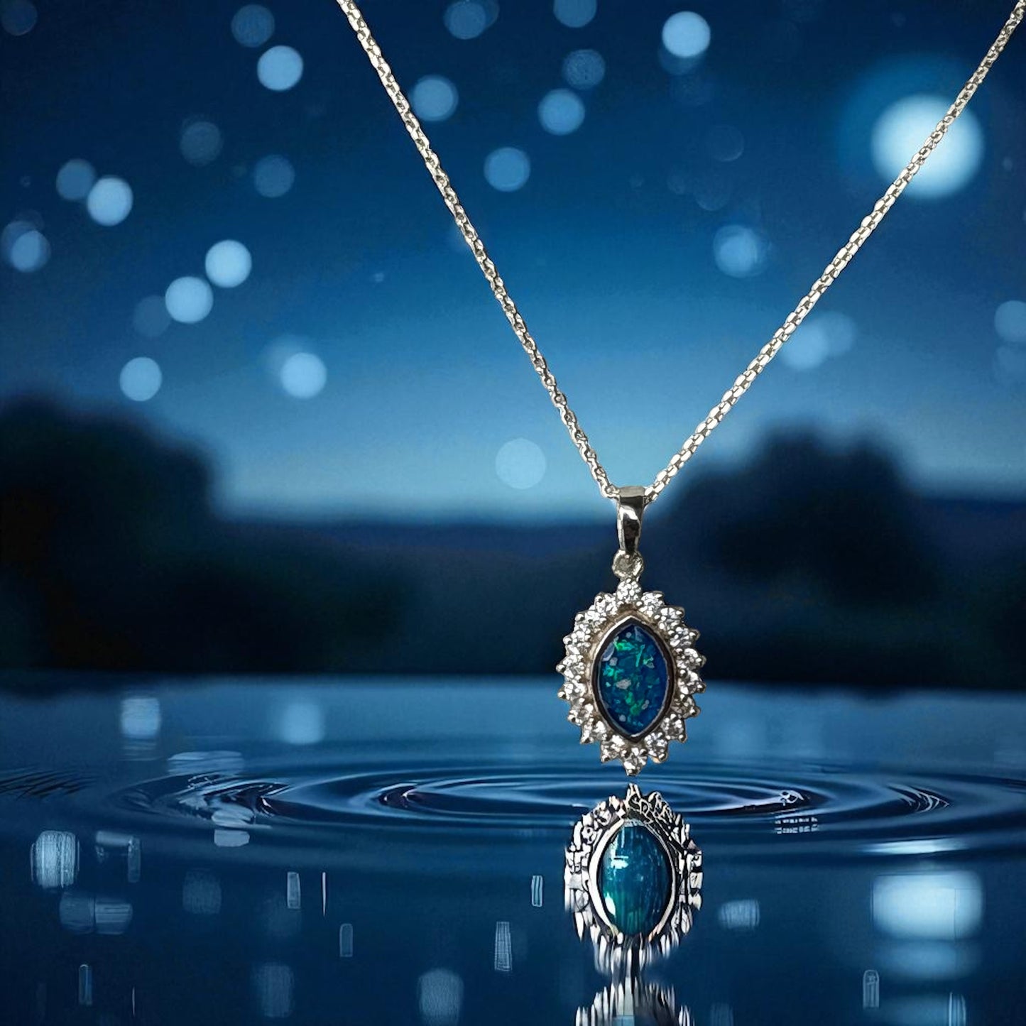 Princess Marquise Pendant