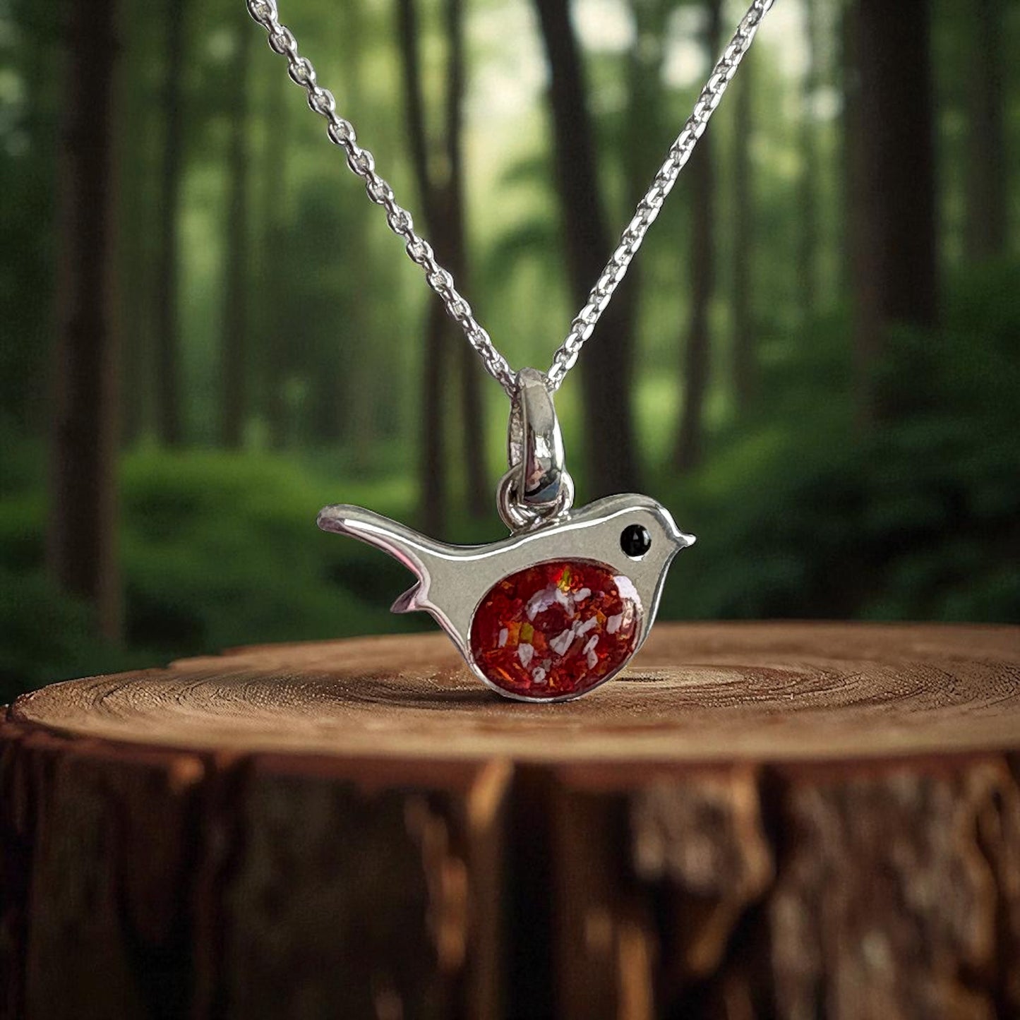Whispering Robin Pendant
