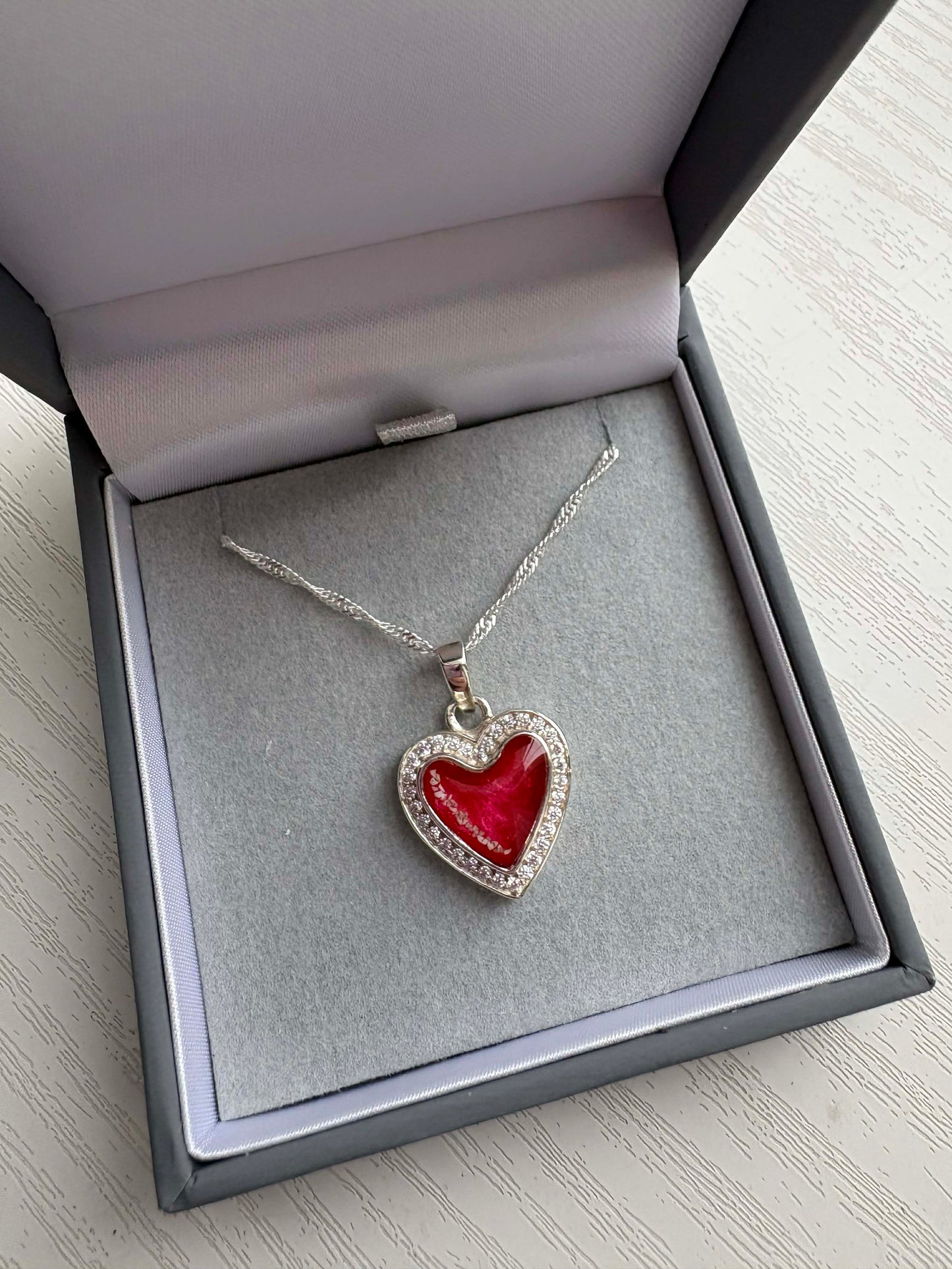 Sparkling Heart Pendant