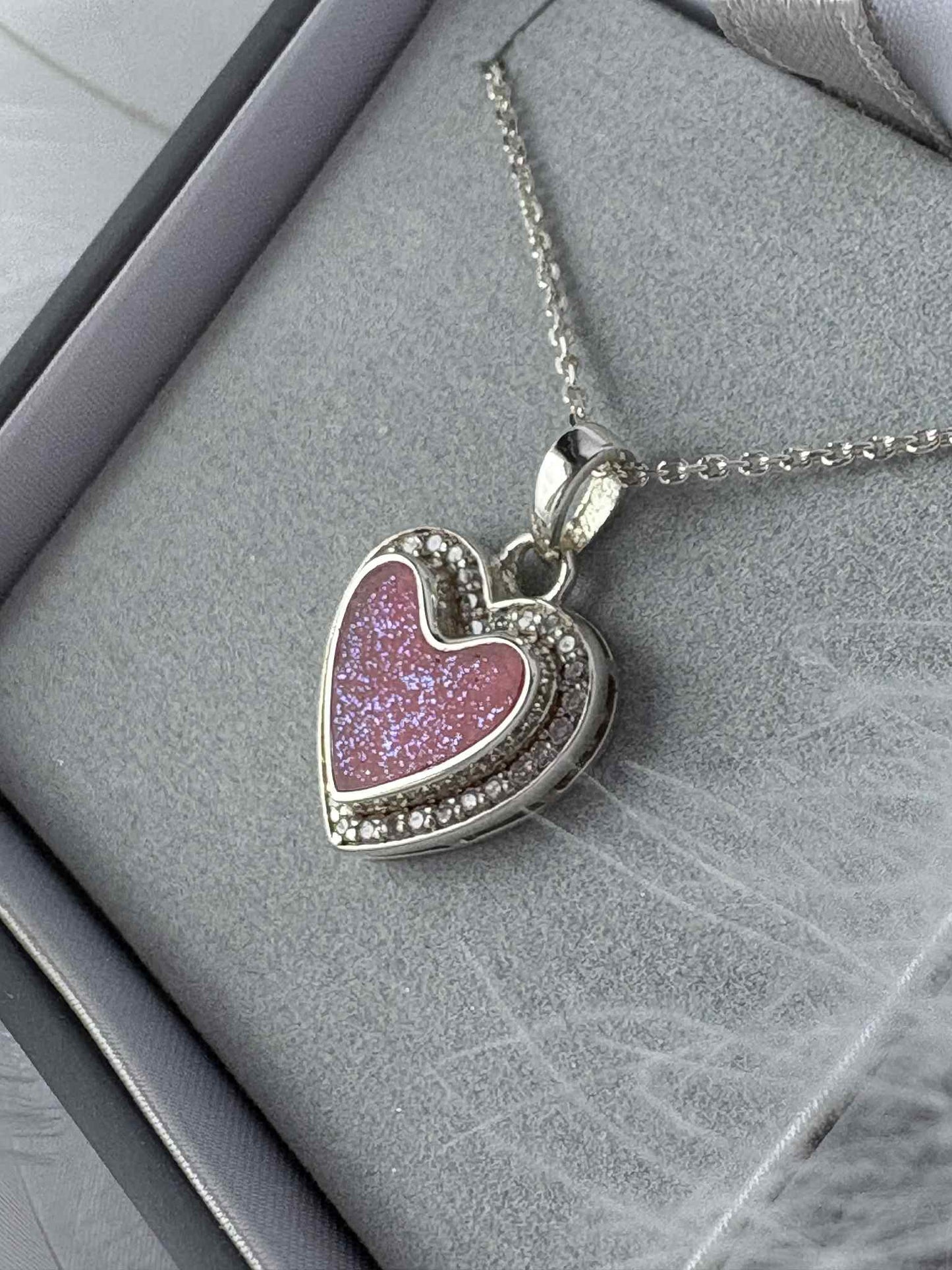 Sparkling Heart Pendant