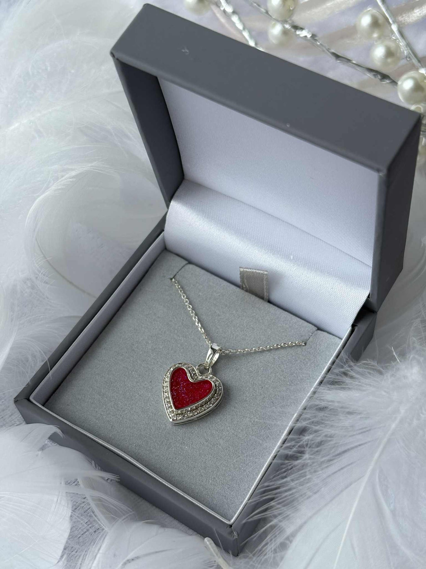 Sparkling Heart Pendant