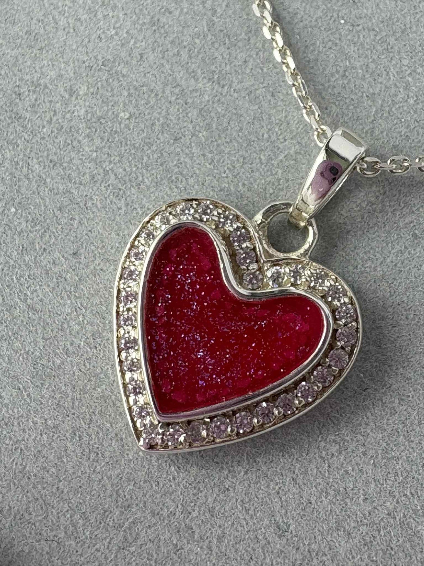 Sparkling Heart Pendant