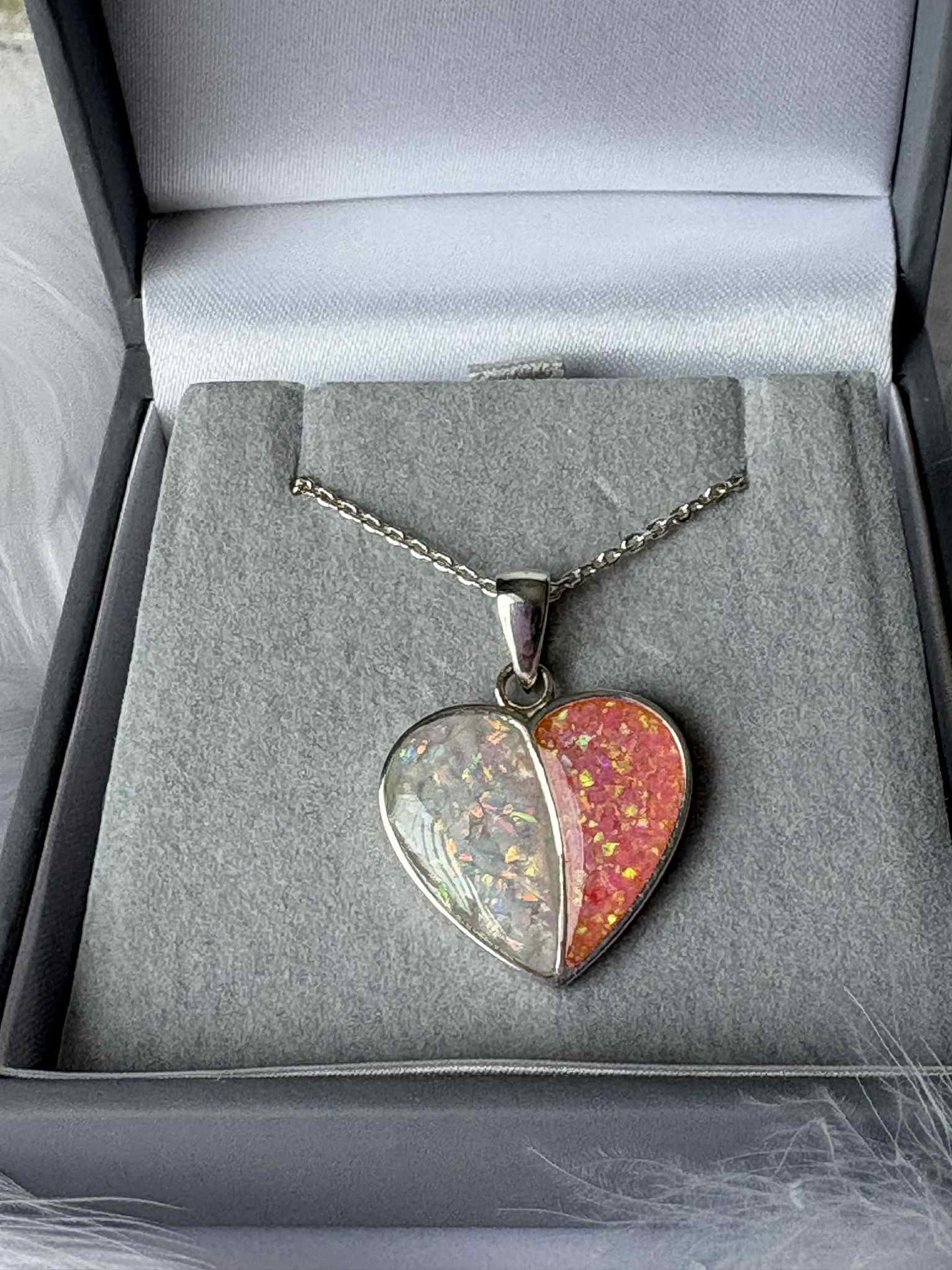 Twin Love Heart Pendant