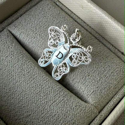 Filigree Butterfly Pendant