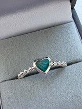 Bobble Heart Ring