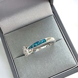 Catherine Solitaire Ring, suitable for 2 sets of ashes.