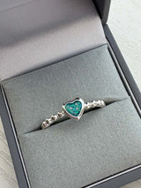 Bobble Heart Ring