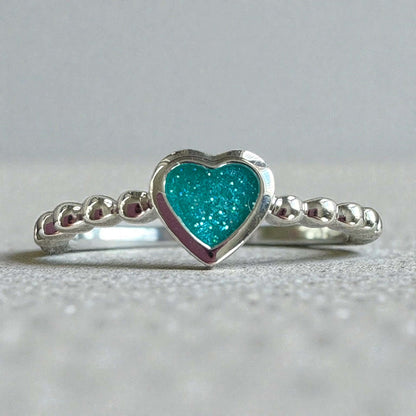 Bobble Heart Ring