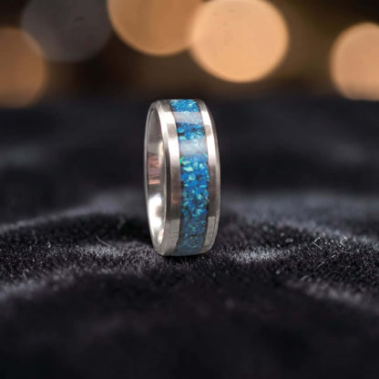 Mens Ocean Promise Channel Ring (TC)