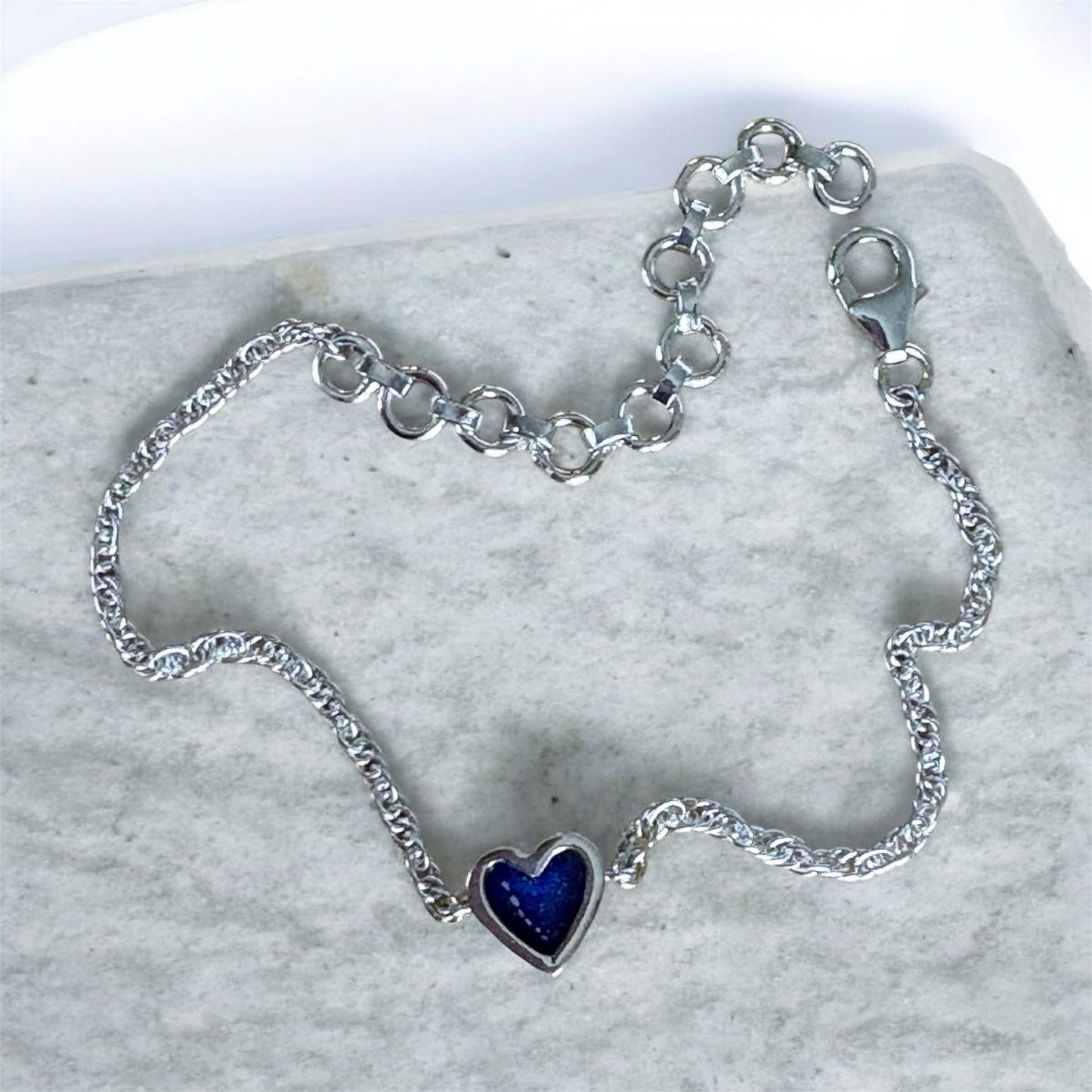 Mini Bubble Heart Bracelet