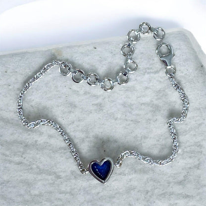 Mini Bubble Heart Bracelet