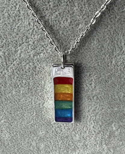 Mens Oblong Pendant