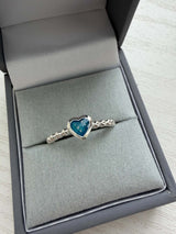 Bobble Heart Ring