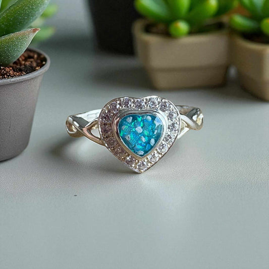 Infinity Heart Ring