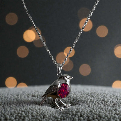 Robbie Robin Stainless Steel Pendant