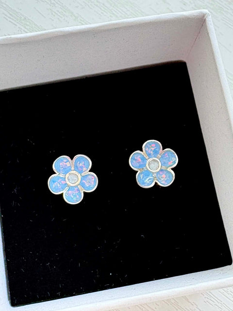 Forget-Me-Not Earrings