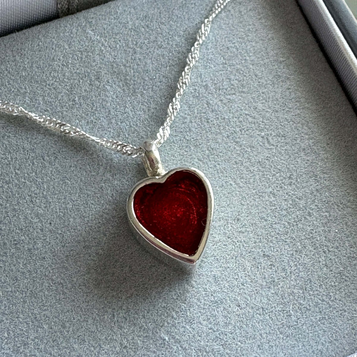Self-fill Ashes Heart Pendant