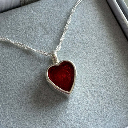 Self-fill Ashes Heart Pendant
