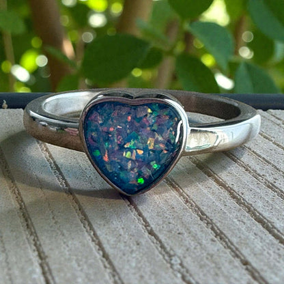 In My Heart Stainless Steel Ring